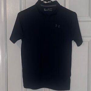 Under Armour Kids Navy Blue Polo Shirt